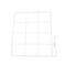 Household Essentials 12" White Shelf Dividers, 2ct.